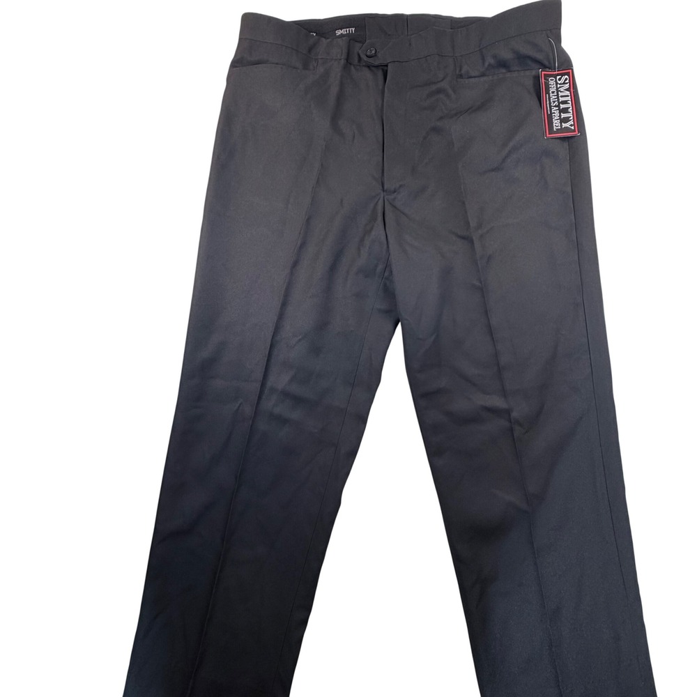 Smitty BKS-270 Men's 44x31 Black Basketball Wrestling Referee Uniform Pants NWT